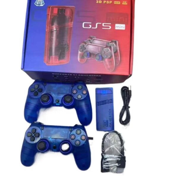 Second image of GS5 Mini Transparent Gaming Console over 30,000 Plus Built in Games
