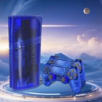 GS5 Mini Transparent Gaming Console over 30,000 Plus Built in Games-6