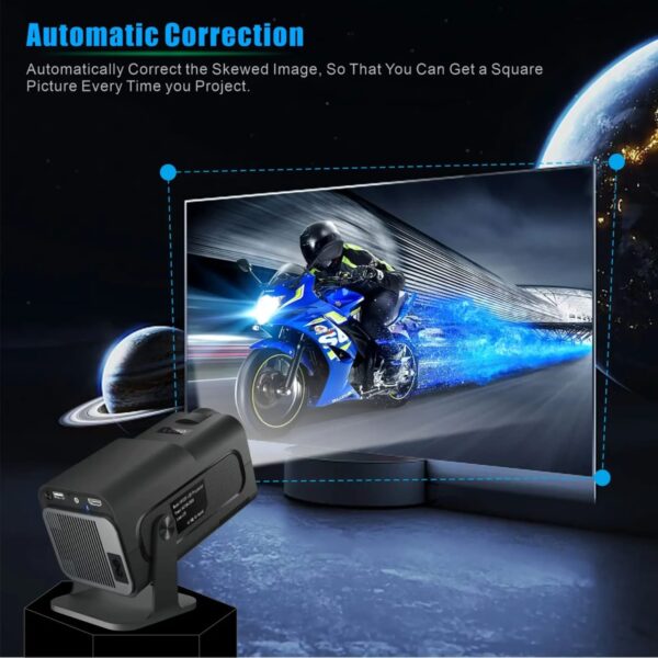 Second image of HY320 Ultra HD Android Projector With 400 ANSI Lumens