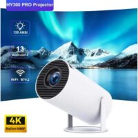 Hy300 Pro Plus Projector Android version 14 With Hd Support-1