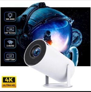 Hy300 Pro Plus Projector Android version 14 With Hd Support