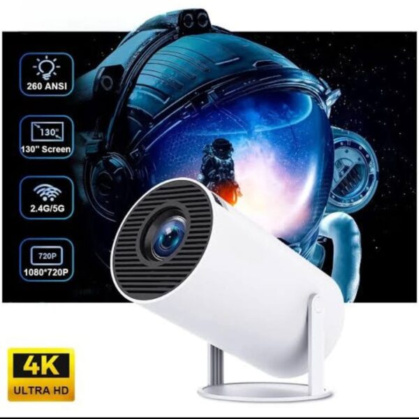Hy300 Pro Plus Projector Android version 14 With Hd Support