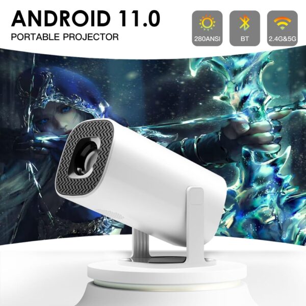 P30 Android Projector with 1080p HD Support Feel Like Home Cinema