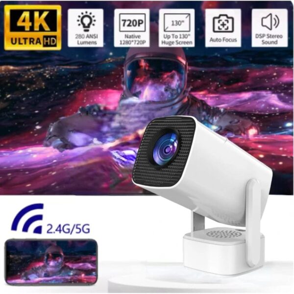 Second image of P30 Ultra Smart Android Projector With 420 ANSI LUMENS and HD Support