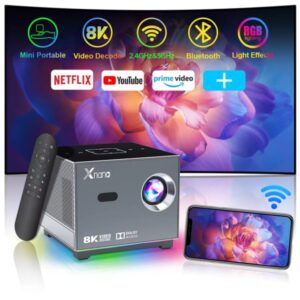 Xnano X3 Smart Touch Projector 4k Support