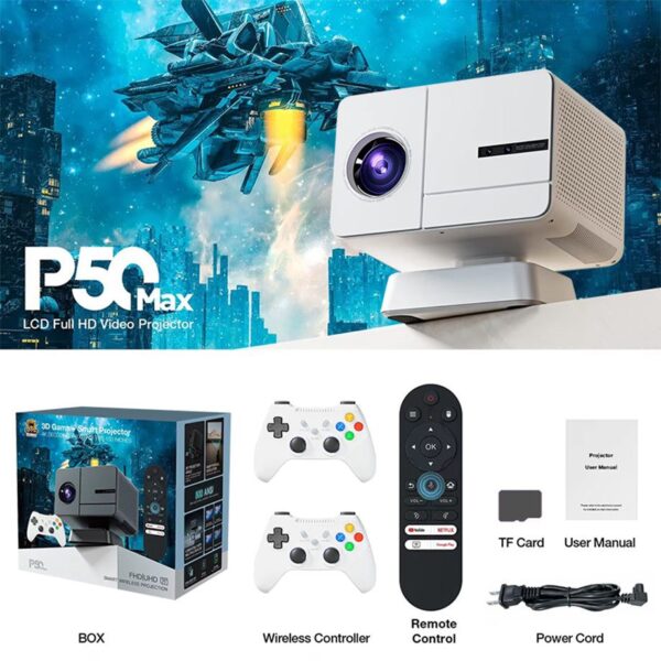 P50 MAX Beast Projector Home Theater